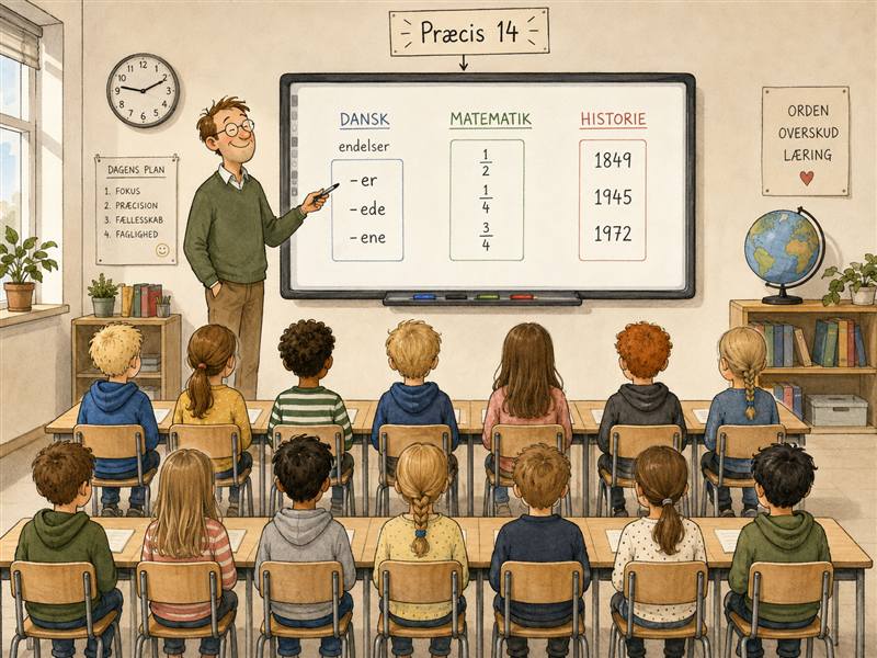 Illustration til artiklen 14 elever er et svar på det forkerte spørgsmål